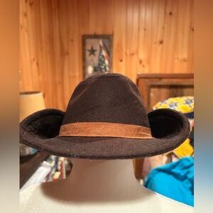 Addie & Tate toddler felt/wool blend cowboy/western hat